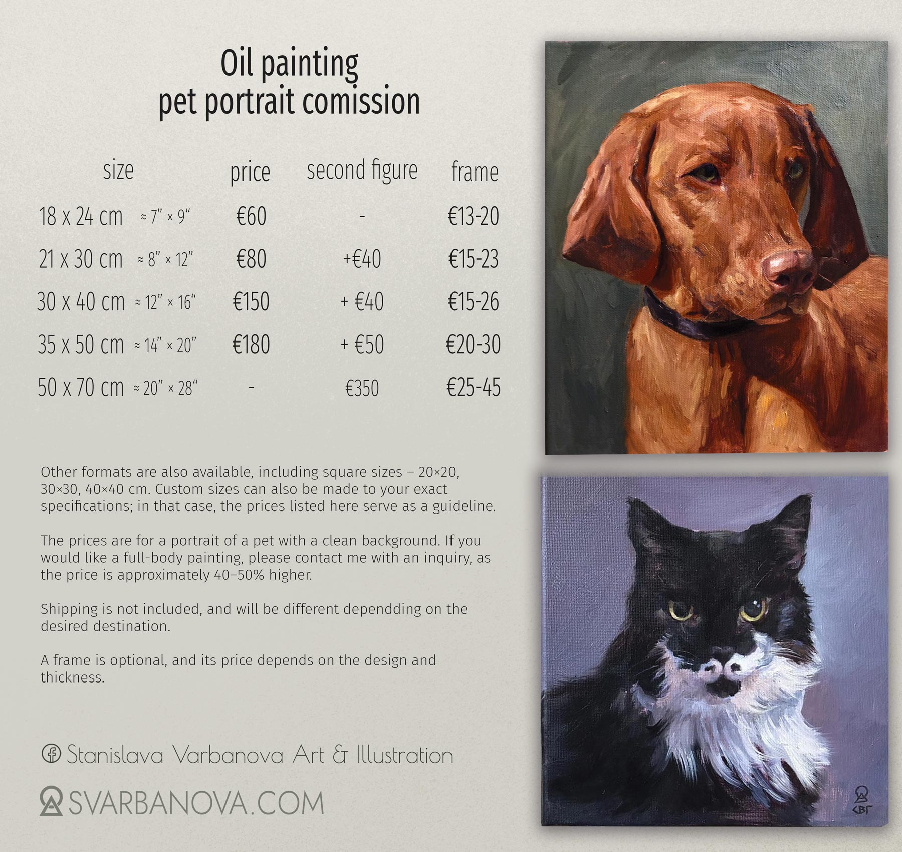 prices english ero pet portrait